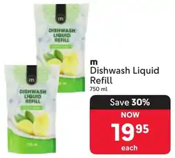 Makro m Dishwash Liquid Refill offer