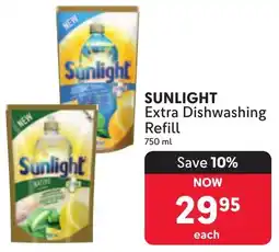 Makro SUNLIGHT Extra Dishwashing Refill offer