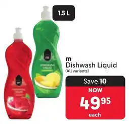 Makro m Dishwash Liquid offer