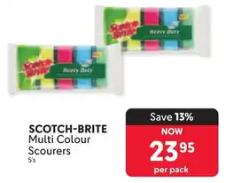Makro SCOTCH-BRITE Multi Colour Scourers offer