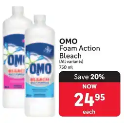 Makro OMO Foam Action Bleach offer