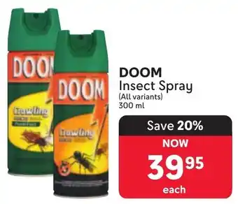 Makro DOOM Insect Spray offer