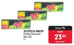 Makro SCOTCH-BRITE Foam Scourer No. 35 offer