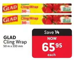 Makro GLAD Cling Wrap offer