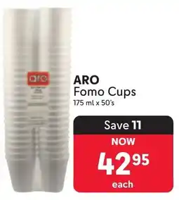 Makro ARO Fomo Cups offer