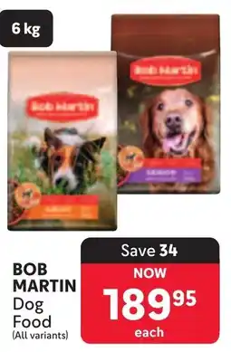 Makro BOB MARTIN Dog Food offer
