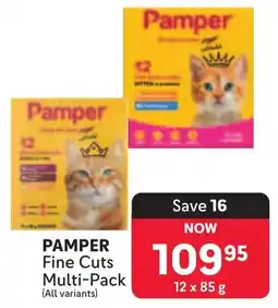 Makro PAMPER Fine Cuts Multi-Pack offer