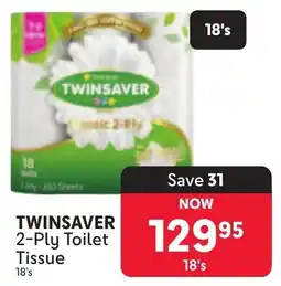 Makro TWINSAVER 2-Ply Toilet Tissue offer