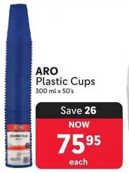 Makro ARO Plastic Cups offer