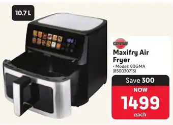 Makro Genesis Maxifry Air Fryer offer