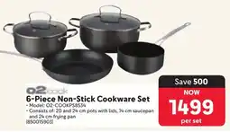 Makro O2 cook Non-Stick Cookware Set offer