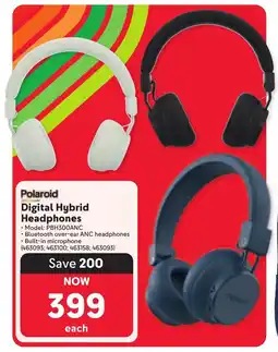 Makro Polaroid Digital Hybrid Headphones offer