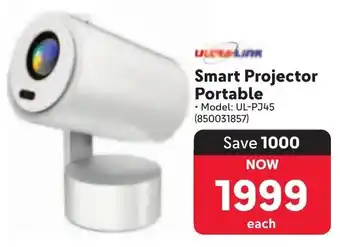 Makro ULTRA-Link Smart Projector Portable offer