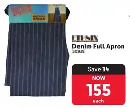 Makro Ethnix Denim Full Apron offer