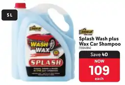 Makro Shield Splash Wash plus Wax Car Shampoo offer