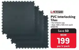 Makro MATCO PVC Interlocking Tiles offer