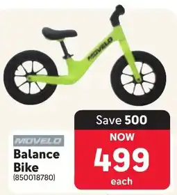 Makro Movelo Balance Bike offer