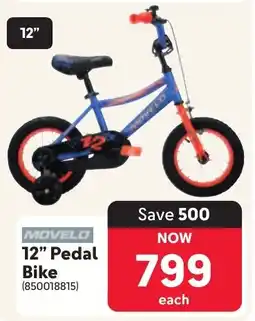 Makro MOVELO 12" Pedal Bike offer