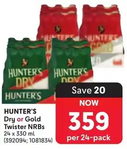 Makro HUNTER'S Dry or Gold Twister NRBs offer