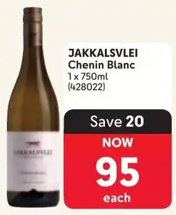 Makro JAKKALSVLEI Chenin Blanc offer