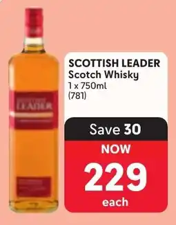 Makro SCOTTISH LEADER Scotch Whisky offer