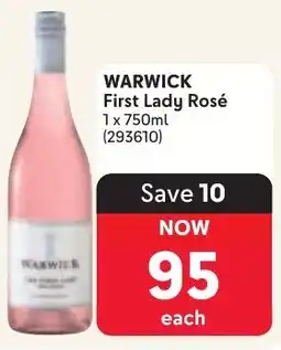 Makro WARWICK First Lady Rosé offer