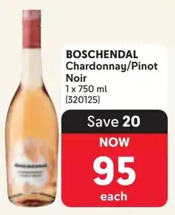 Makro BOSCHENDAL Chardonnay/ Pinot Noir offer