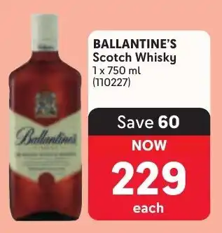 Makro BALLANTINE'S Scotch Whisky offer