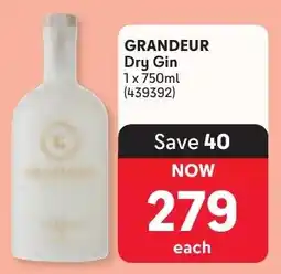 Makro GRANDEUR Dry Gin offer