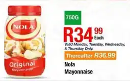 Take 'n Pay Nola Mayonnaise offer