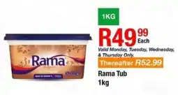 Take 'n Pay Rama Tub offer