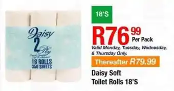 Take 'n Pay Daisy Soft Toilet Rolls offer