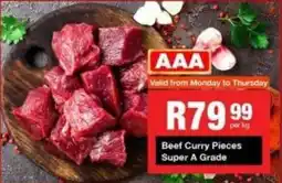 Take 'n Pay Beef Curry Pieces Super A Grade offer