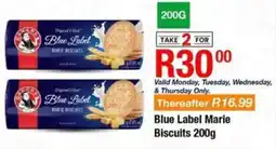 Take 'n Pay Blue Label Marie Biscuits offer