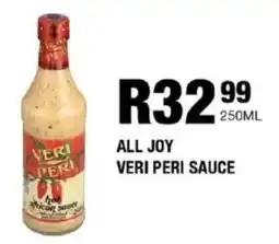 Take 'n Pay All joy veri peri sauce offer