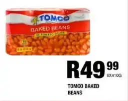 Take 'n Pay Tomco baked beans offer