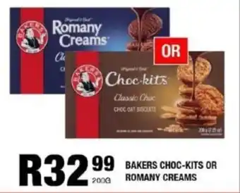 Take 'n Pay Bakers choc-kits or romany creams offer