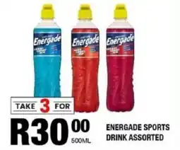 Take 'n Pay Energade sports drink assorted offer