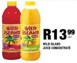 Take 'n Pay Wild island juice concentrate offer