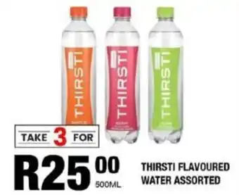 Take 'n Pay Thirsti flavoured water assorted offer
