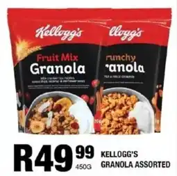Take 'n Pay Kellogg's granola assorted offer