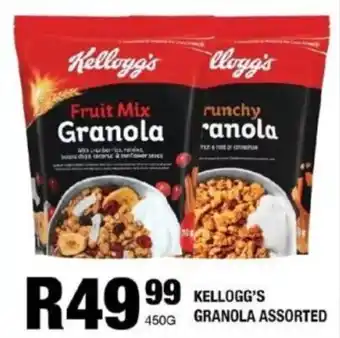 Take 'n Pay Kellogg's granola assorted offer