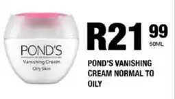 Take 'n Pay Pond's vanishing cream normal to oily offer