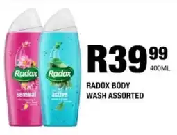 Take 'n Pay Radox body wash assorted offer