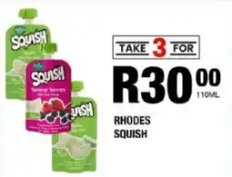 Take 'n Pay Rhodes squish offer