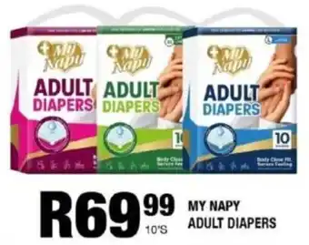 Take 'n Pay My napy adult diapers offer
