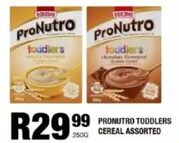 Take 'n Pay Pronutro toddlers cereal assorted offer