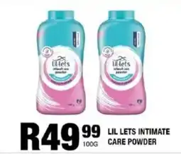 Take 'n Pay Lil lets intimate care powder offer