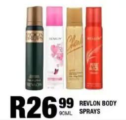 Take 'n Pay Revlon body sprays offer