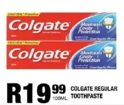 Take 'n Pay Colgate regular toothpaste offer